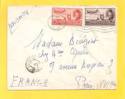 Lettre EGYPTE Pour La France - Cartas & Documentos