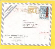 Lettre ARGENTINE Pour La France - Storia Postale