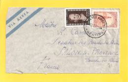 Lettre ARGENTINE Pour La France - Cartas & Documentos