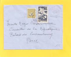 Lettre N° 704 669 Cachet Hexagonale - 1921-1960: Periodo Moderno