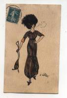 CPA  Illustrateur  :   NAILLOD    Femme   1911   A  VOIR   !!!!! - Naillod