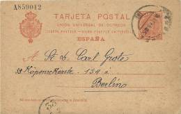 E.POSTAL COMERCIAL A ALEMANIA   ESCANER DORSO - 1850-1931