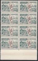 France N°961 ** Neuf  Bloc De 8 - Full Sheets