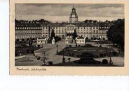 Karlsruhe I. Baden Schlossplatz Gezackt Sw Kleinformat 4.9.1937 - Karlsruhe