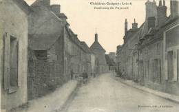 CHATILLON COLIGNY LE FAUBOURG DE PUYRAULT AVEC HISTORIQUE - Chatillon Coligny