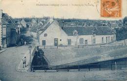 CHATILLON COLIGNY LE FAUBOURG DE PUYRAULT - Chatillon Coligny