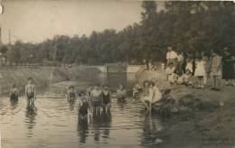 CARTE PHOTO CHATILLON COLIGNY LA PLAGE - Chatillon Coligny