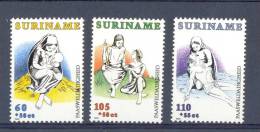 Mih0653 PASEN PAASWELDADIGHEID EASTER OSTERN POSTZEGELS STAMPS SURINAME 1990 PF/MNH - Pasen