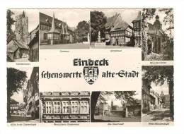 G1635 Einbeck - Rathaus - Brodhaus - Storchenturm - Backerwall - Munsterkirche / Viaggiata - Einbeck