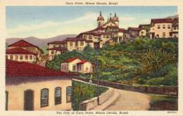 Minas Gerais Brazil Old Postcard - Other