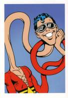 Entier Postal Des USA Sur Carte Postale Avec Timbre Et Illustration "Plastic Man" - 2001-10