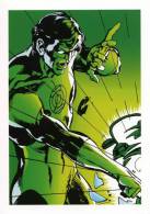 Entier Postal Des USA Sur Carte Postale Avec Timbre Et Illustration "Green Lantern" - 2001-10