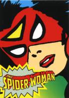 Entier Postal Des USA Sur Carte Postale Avec Timbre Et Illustration "The Spider-Woman" - 2001-10