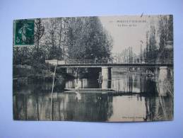 Ma Réf: 72-3-7.                 MARCILY-SUR-EURE.   Le Pont De Fer. - Marcilly-sur-Eure