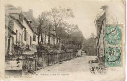 CPA SAINT POL SUR TERNOISE (Pas De Calais) - Rue Du Cimetière - Saint Pol Sur Ternoise