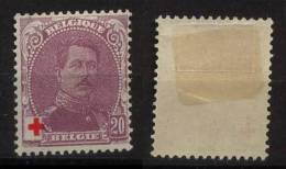 Belgien Belgium Mi# 109 * Rotes Kreuz Red Cross 1914 - 1914-1915 Red Cross