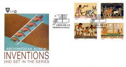 Venda - 1992 Inventions FDC # SG 239-242 , Mi 242-245 - Altri & Non Classificati