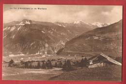 C0632 Le Val D'Anniviers Vu De Montana, Alpage Au Premier Plan. Non Circulé. Werro - Anniviers