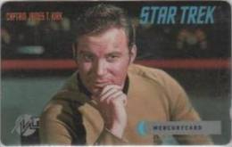 Mercury MER590, Star Trek, Captain James T. Kirk, 5063ex, Mint - Mercury Communications & Paytelco