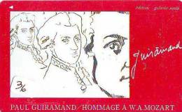 Wolfgang Amadeus MOZART * TELEFONKARTE JAPAN * Telecarte JAPON (36)  MUSIQUE MUSIC MUZIEK MUSIEK * Komponisten - Music