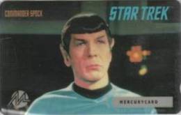 Mercury MER618, Star Trek, Commander Spock, 5001ex, Mint - Mercury Communications & Paytelco