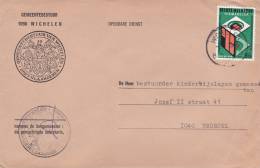 1746 Op Brief GEMEENTEBESTUUR WICHELEN (Administration Communale) (voorkeurtarief / TARIF PREFERENTIEL) - Covers & Documents