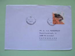 Spain Canarias Islands 2002 Cover To Holland Netherlands - Tree - Lettres & Documents