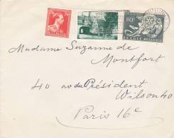 Lettre, 1955 Belgique, BRUXELLES /2503 - Cartas & Documentos