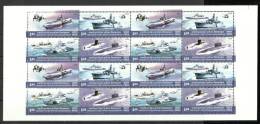 INDIA, 2006, 9th President Fleet Review, Visakhapatnam, Full Sheet With Normal Stamps,(without Traffic Light)   MNH,(**) - Nuevos