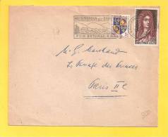 Lettre N° 1008 954 Obl NIEDERBRONN LES BAINS Flamme FOIE ESTOMAC REINS - Thermalisme