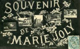 14 -  Calvados Marie Joly _  Multie- Vues _ Souvenir _ (beau Cachet) - Other & Unclassified
