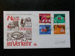 32/109     FDC  ALLEMAGNE - Accidents & Road Safety
