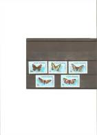 Serie De Rumania Nuevo  Mariposas - Unused Stamps