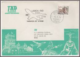 LISBOA > RIO 5/7/1974 B747B - Storia Postale