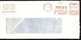 Lettre Bruxelles 28-7-1959 - Imprimé 2,50 - Storia Postale