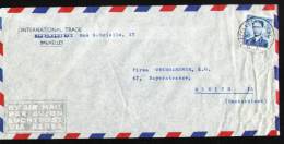 Lettre Bruxelles - 2-1-1957 - Sur Baudouin 926 Vers Allemagne - Tarif International - Cartas & Documentos