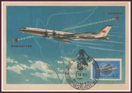 MOSCOU > NEW YORK SANS ESCALE, TRANSPORT KROUTCHEV 15/5/1959 - Brieven En Documenten