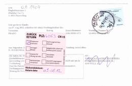 02.08.2012 -  Bedarfsbeleg - Karte, Gelaufen Von Pasching Nach Linz  -  Siehe Scan  (at 1404) - Storia Postale