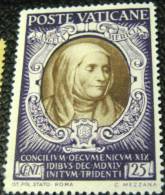 Vatican City 1946 St Angela Mericia 25c - Mint - Nuevos