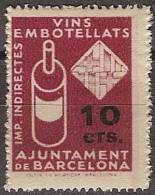 Barcelona Fiscales. Vins Embotellats ** 0.10 - Barcellona
