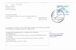 02.08.2012 -  Bedarfsbeleg - Karte, Gelaufen Von Pasching Nach Steyr  -  Siehe Scan  (at 1408) - Cartas & Documentos