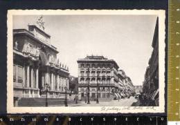 D2006 Roma: Via Nazionale - Palazzo Delle Belle Arti / Old Mini Card - Ed. A. Scrocchi  4587-15 - Musées