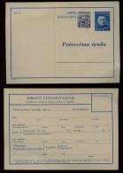 Slowakei Slovakia Adresskarte AÄK2 ** M€ 70,- Tiso 1940 - Covers & Documents