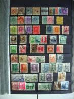 Spain Used Collection , 5x A4 Pages, Over 230 Stamps From Old To Modern,no Stockbook , All Photos ! LOOK !!! - Sammlungen