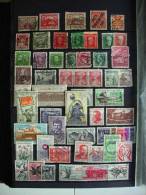 Czechoslovakia Used Collection, 4XA4 Pages, 200 Stamps From Old To Modern,no Stockbook , All Photos ! LOOK !!! - Collections, Lots & Series