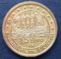 1,5 Euro Temporaire Precurseur SAINT-PIERRE D´OLERON, 1997,  4000 Ex. Only, RRRR, Bronce, Nr. 649 - Euros Des Villes