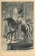 REALE ARMERIA DI TORINO. ARMATURA EQUESTRE DEL XVI SECOLO.  CARTOLINA ANNI '40 - Musées