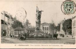 36.....INDRE .....CHATEAUROUX....PLACE GAMBETTA.... ...ECRITE.... . . ‹(•¿• )› - Chateauroux