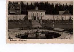 Villingen Baden Kurgarten Deutsche Schrift Wohnhaus Brunnen Sw 5.7.1937 - Villingen - Schwenningen