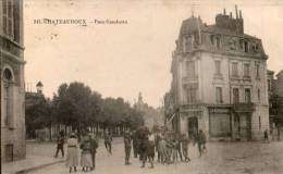 36.....INDRE .....CHATEAUROUX....PLACE GAMBETTA....... ...ECRITE.... . . ‹(•¿• )› - Chateauroux